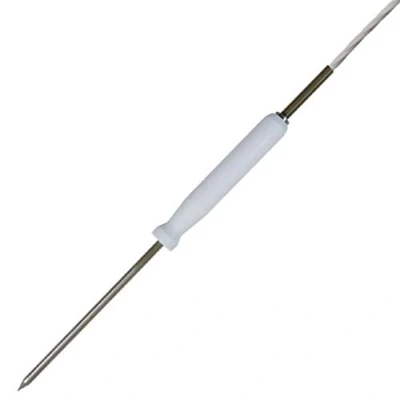 Image de iOVEO Sonde PT1000 031ES02204 avec manche en téflon et capteur de température Convient à un usage alimentaire Résistant la vapeur d&#039;eau