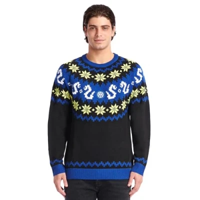 Image de Inter Pull de Noël, Noir, S Mixte