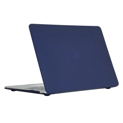 Image de imoshion Coque Laptop pour Apple MacBook Air 13 pouces (2022 / 2024 M3 chip 2025 M4 chip) A2681 A3113 A3240 Bleu foncé Neuf