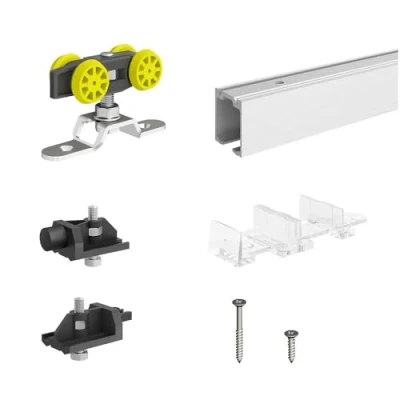 Image de Système coulissant SLID&#039;UP 160 pour 1 porte jusqu&#039;à 750 mm rail 1,5 m 60 kg