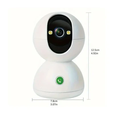 Image de 2.5K Caméra Surveillance WiFi Intérieure, Appel à Une Touche, Connectée Smartphone Détéction de Personne/Animal