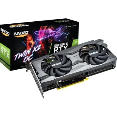 Image de Karta graficzna Inno3D GeForce RTX 3060 Twin X2 OC 12GB GDDR6 LHR (N30602 12D6X 11902120H)