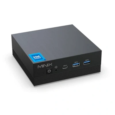 Image de MINIX PC Z150 Aero, Intel 12e génération N150, 16 Go DDR4, 512 PCIe 3.0 X1 NVMe SSD Windows 11 Pro PC, Triple écran 4K/1 + 2,5 G LAN/USB A 3.2/USB C/WiFi 5/BT5.1/Vesa Mount/Prise en