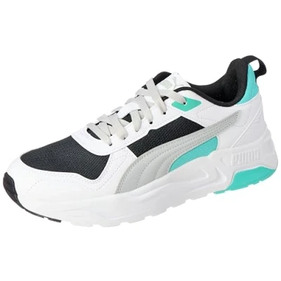 Image de PUMA Mixte Trinity 2 LT Basket, Black Cool Light Gray White Aquatic, 40.5 EU