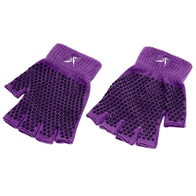 Image de ProsourceFit Grippy Yoga Gloves Improve Your Or Pilates Practice by Creating a Non Slip Grip to Increase Stability and Reduce Sliding While Holding Poses