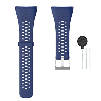 Image de WEINISITE Bracelets pour Polar M400/M430, Ajustables Remplacement M400/Polar M430 GPS Running Watch (Bleu)