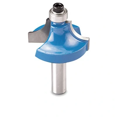 Image de kwb Fraise à moulurer Ø 25,4 mm, mises rapportées en métal dur avec roulement billes de butée, tige serrage précise et géométrie coupe optimisée pour un fraisage exact