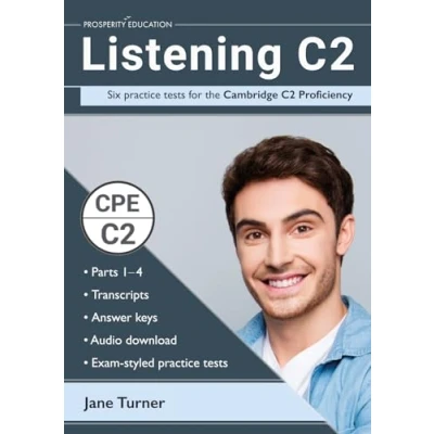 Image de Listening C2: Six practice tests for the Cambridge C2 Proficiency: Answers and audio included