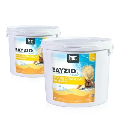 Image de Höfer Chemie 2 x 5 kg (10 kg) de granulé pH Plus BAYZID Assure Une Augmentation Rapide et fiable la Valeur du dans Piscine.