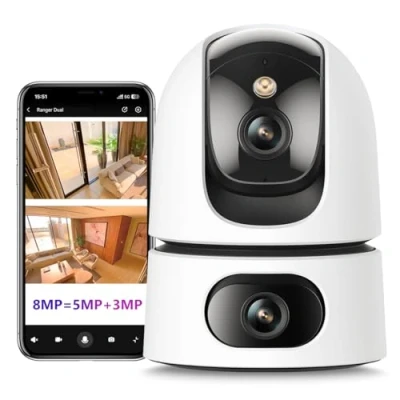 Image de IMOU RANGER DOUBLE CAMÉRA WI FI COULEUR IR SENSE À OBJECTIF 6MP