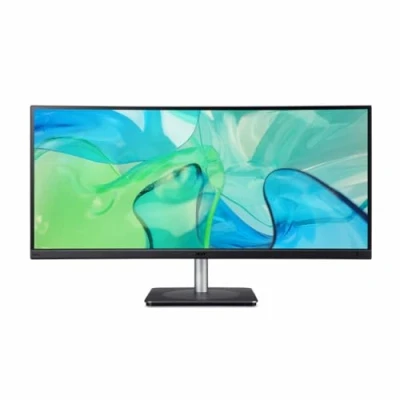 Image de Acer CB343CUR écran plat de PC 86,4 cm (34 ) 3440 x 1440 pixels UltraWide Quad HD LED Noir, Argent Neuf