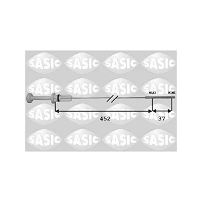 Image de SASIC 1940015 Jauge d&#039;Huile PEUGEOT: Partner I Van, 106 II 3/5 portes, 206 CITROËN: Berlingo / First