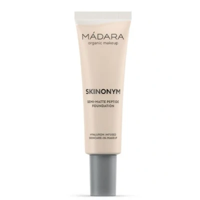 Image de MÁDARA Skinonym Semimatte Peptide Foundation Fond de teint, Taille: 30 ml, #50 golden sand