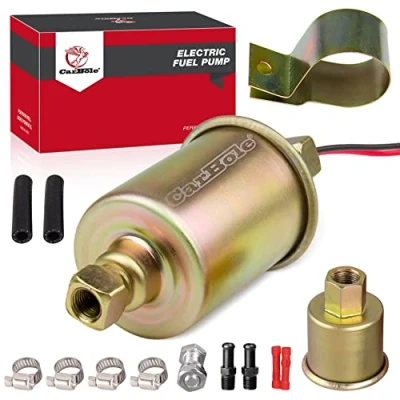 Image de Carbole Pompe à Carburant Électrique Universelle 12V,Pompe Essence 5 9 PSI,avec Filtre Carburant,Pour et Diesel,Cuivre Pur,Carte de Circuit Haut Gamme
