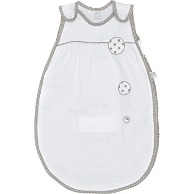 Image de RED CASTLE Gigoteuse Fine Vintage , Petits Pois 55 cm Blanc/Pois Beiges
