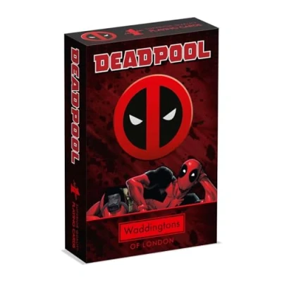 Image de Waddingtons Number 1 Jeux de 54 Cartes Deadpool Poker Playing Cards