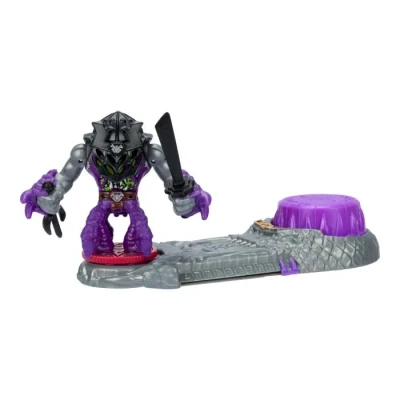 Image de Akedo Légendes Ninja Bosses, Web Weaver, Figurine de Combattant 7,6 cm avec Attaque 360, Armure Double Coup Qui s’enlève Toute Seule, 4 Boss Ninjas à Collectionner et Faire s’Affronter