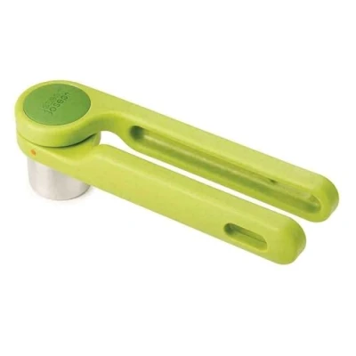 Image de Joseph Helix Garlic Press, action d&#039;écrasement facile, lavable au lave vaisselle Vert