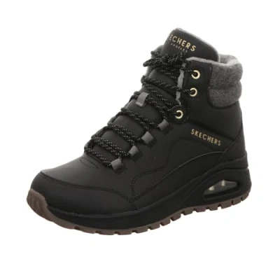 Image de Skechers Femme Uno Rugged Bottine, Noir, 39.5 EU