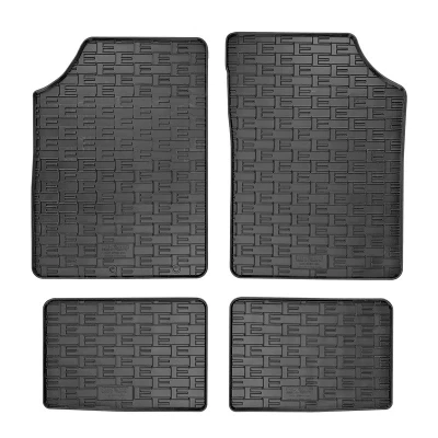 Image de AutoStyle CK RDC01 Ensemble de tapis sol caoutchouc avant et arrière 4 noir DACIA: Spring EV