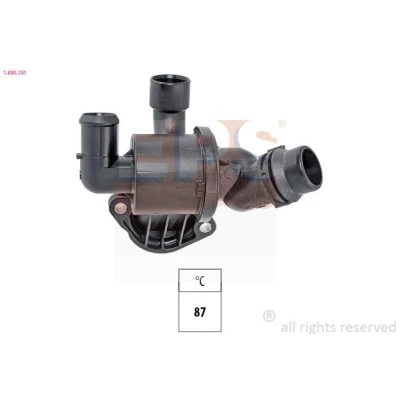 Image de FACET 7.8781 Thermostat d&#039;eau 87 Made in Italy OE Equivalent avec joint d&#039;étanchéite AUDI: A4 B8 Avant, Berline, A5 Coupe, SEAT: Exeo ST