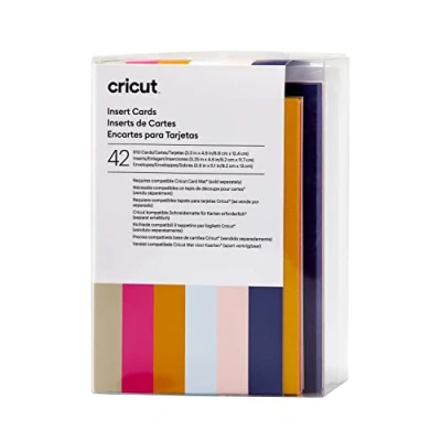 Image de Cricut Insert Cards Sensei 8,9 cm x 12,4 (taille R10) 42 pack Pour une utilisation avec le tapis de carte