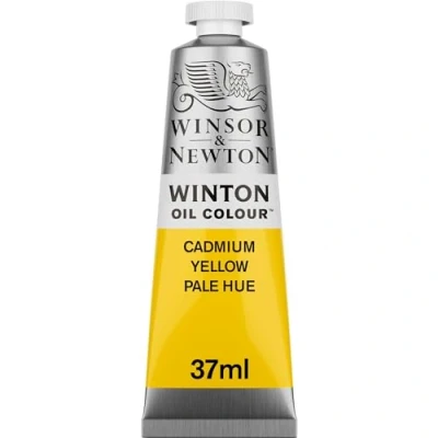 Image de Winsor &amp; Newton Winton Huile 37ml 119 Nuance de Jaune Cadmium Pâle