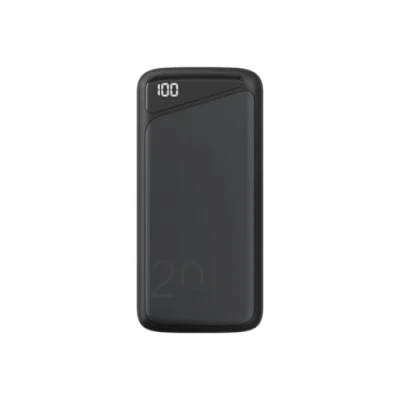 Image de Goobay 53939 QC 3.0 Batterie Externe 20 000 mAh avec Fonction de Charge Rapide/Batterie Externe/Power Bank pour Smartphone &amp; Tablette/Chargeur 2 Ports USB A