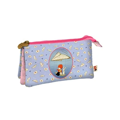 Image de Trousse 3 compartiments Santoro &quot;Poppi Loves&quot; Messenger