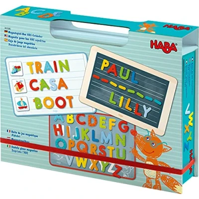 Image de HABA Magnetspiel BOX ABC Entdecker Puzzle pour enfants, Taille: One Size, Multi coloured