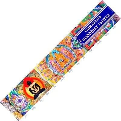 Image de 12 x Arbre Vert vajrayana bouddhiste Tantra Premium Bâtonnets d&#039;encens senteur masala (12 boîtes) 15 g