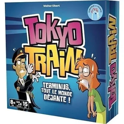 Image de Asmodee Cocktail Games Tokyo Train Jeux de société Cartes d&#039;ambiance à partir 8 Ans 4 Joueurs Version française