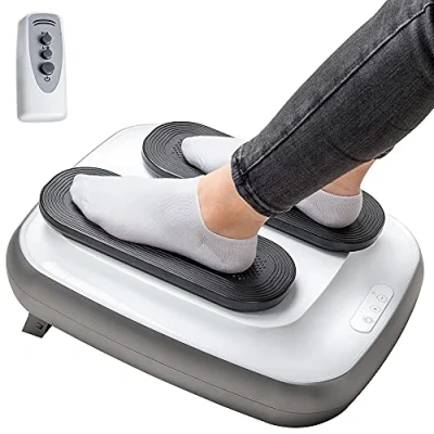 Image de GRIDINLUX Exerciseur de Jambes Entraîneur Gymnastique Passive Télécommande réglable en Hauteur Intensité Facile à Utiliser