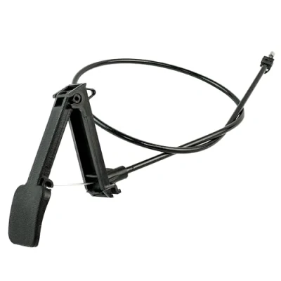 Image de Tirette câble d’ouverture de capot moteur compatible pour Citroën C4 Cactus, C5 III, C6, C8, Peugeot 407 et 807 Commande poignée levier