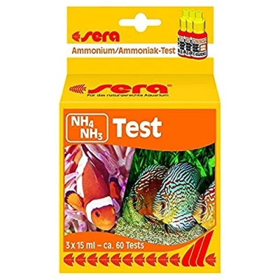 Image de Sera Nh4/Nh3 Test de Qualité d&#039;eau pour Aquariophilie 45 ML