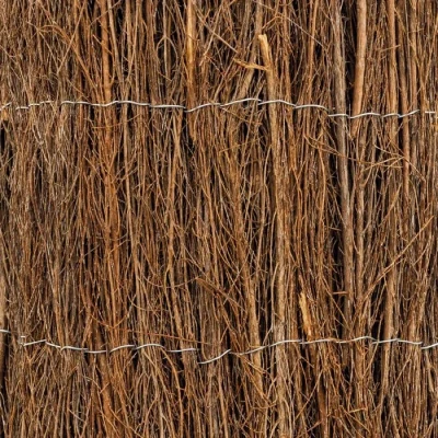 Image de Windhager 06696 Brise Vue en Brande de Bruyère Marron 1,5 x 3 m