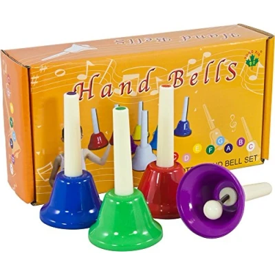 Image de Percussion Workshop HB8 Set de 8 cloches à main