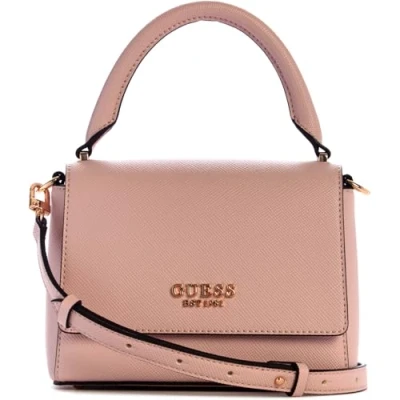 Image de Guess Fedana TOP Handle FLAP Sac à main, Femme, Taille: One Size, Light rose