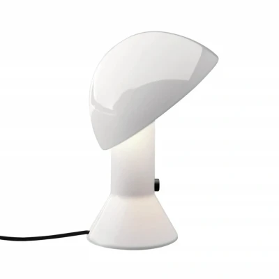 Image de Martinelli Luce Lampe à poser design ELMETTO blanche