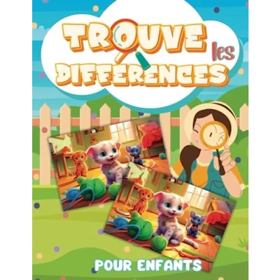 Image de trouve les différences pour enfants: 312 à trouver dans 52 images en couleur sur le thème des animaux