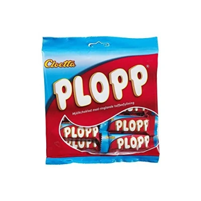 Image de Cloetta Plopp Milk Chocolate Bites with Soft Toffee Filling (158g)