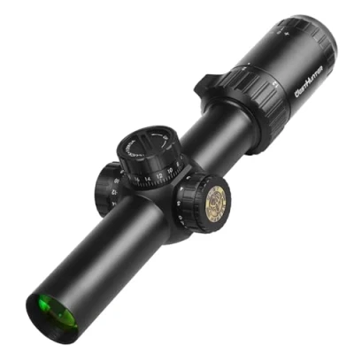 Image de WestHunter Optics HD 1.2 6x24 IR FFP Compact Riflescope, 30mm Tube First Focal Plane Tactical Shooting Scope with Illuminated 1/2 MOA Reticle Only