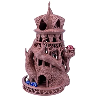 Image de Tour de dés Druid pour Toutes Les Tailles dés. Lanceur Parfait Donjons et Dragons, RPG Table, Jeux Figurines société, 3D Vikings