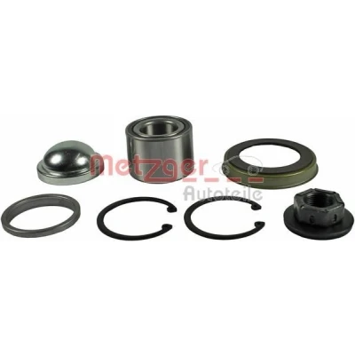 Image de METZGER WM 3532 Kit de roulements roue avec cache, écrou, anneau freinage, bague ABS 53 FORD: FIESTA 5, Focus Mk1 3/5 portes