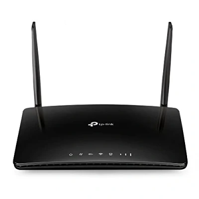 Image de TP Link Box, Routeur 4G+ LTE Cat.6 300 Mbps WiFi AC 1200 Mbps, 2 x SMA pour Antenne Externe, 4 Ports RJ45 Gigabit, Amovibles, OneMesh, modem Carte SIM Tout Opérateur, Archer MR500