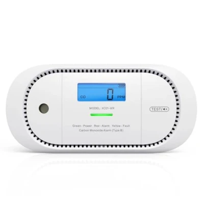 Image de X Sense Détecteur de Monoxyde Carbone Interconnecté sans Fil avec Pile Remplaçable, Affichage Digital Mémoire des Valeurs Crête, Conforme à la Norme en 50291, XC01 WR, Link+, Lot 1