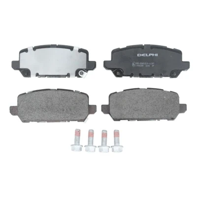 Image de DELPHI LP3244 Jeu de plaquettes frein avec indicateur d&#039;usure tôle anti bruit accessoires HONDA: HR V II