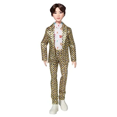 Image de Bts X Mattel Poupée Suga, à L’effigie du Membre Groupe de K pop, Figurine Collectionner, Gkc92