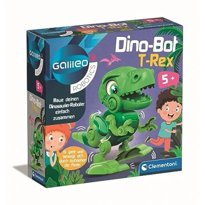 Image de Clementoni Galileo Robotics 59324 DinoBot T Rex Kit de modélisme Dinosaure, Jouet Robot pour Enfants à partir 5 Ans