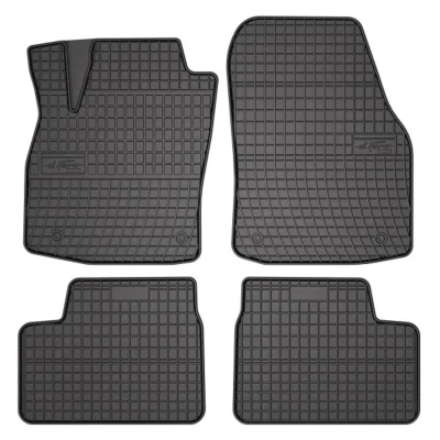 Image de FROGUM 0694 Ensemble de tapis sol Caoutchouc avant et arrière 4 noir Sur mesure OPEL: Astra H Caravan